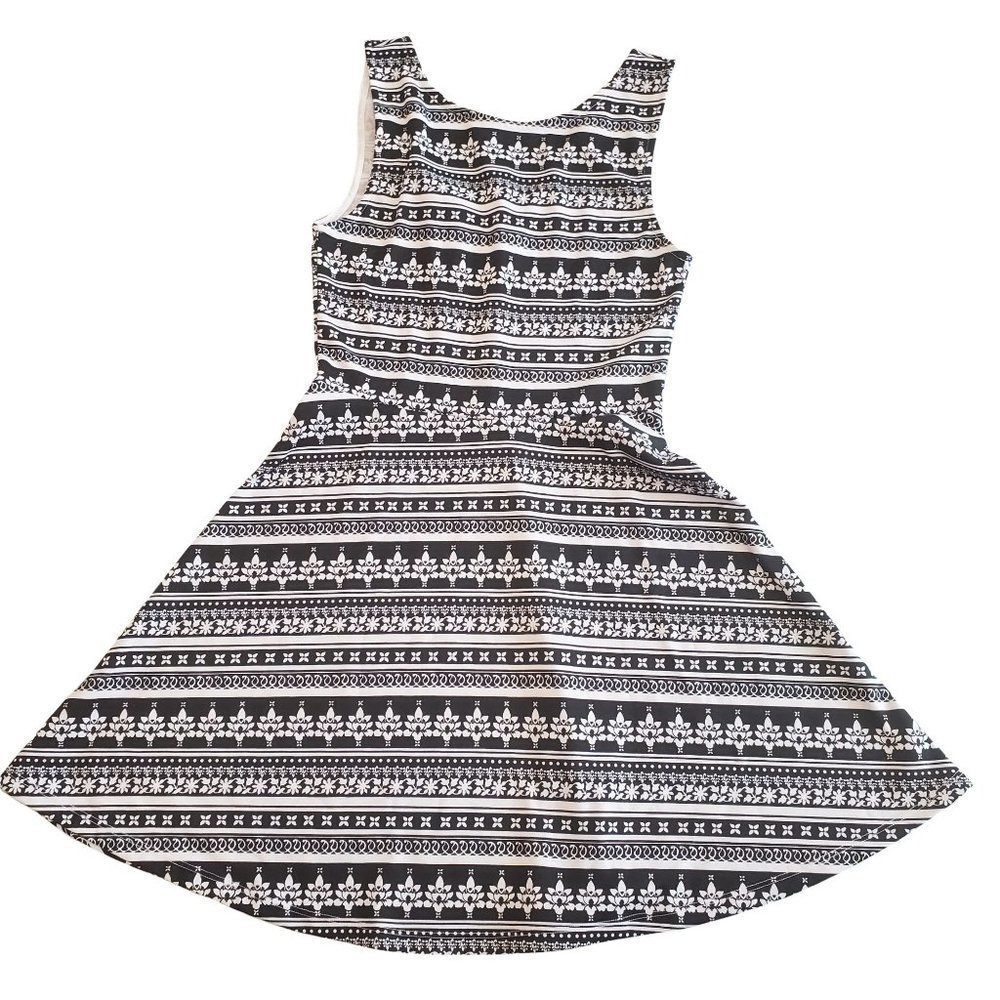 Divided by H&M Sleeveless  Geometric Floral Dress